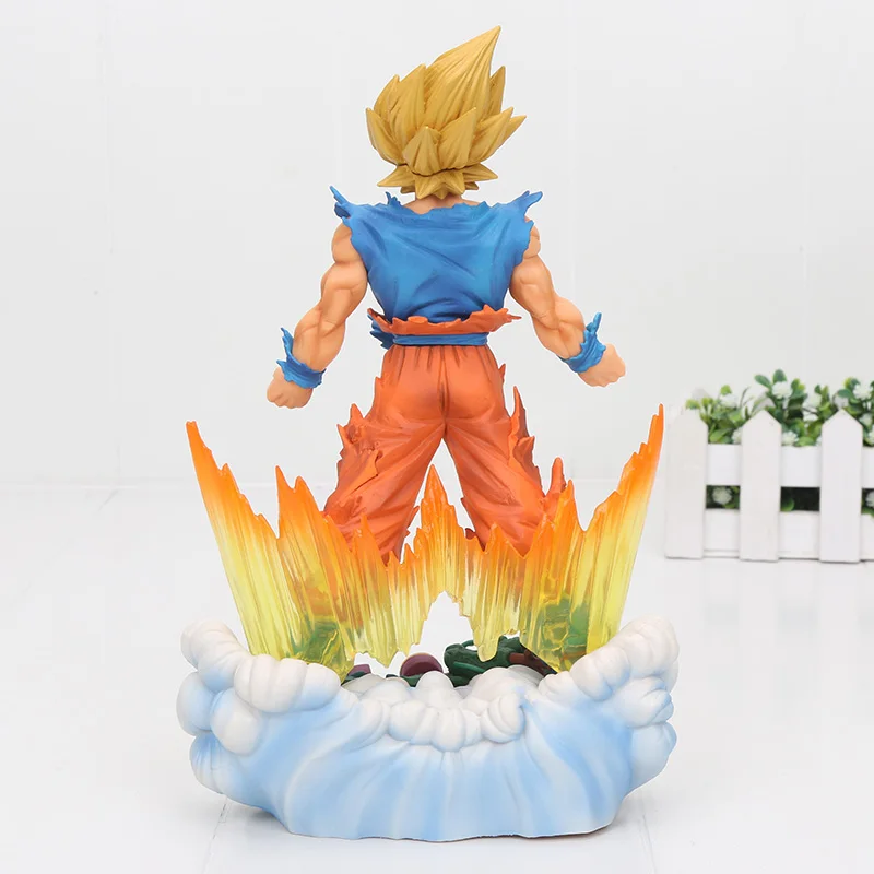 Новое поступление 24 см Dragon Ball Z Супер мастер звезды диорама Сон Гоку кисть фигурка игрушка модель куклы
