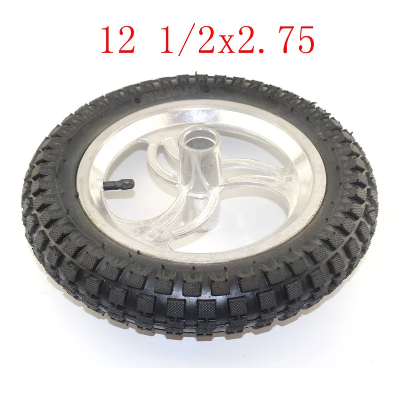 Супер 12 1/2x2 75 переднее и заднее колесо в сборе 1/2*2 шины для бритвы грязи велосипеда