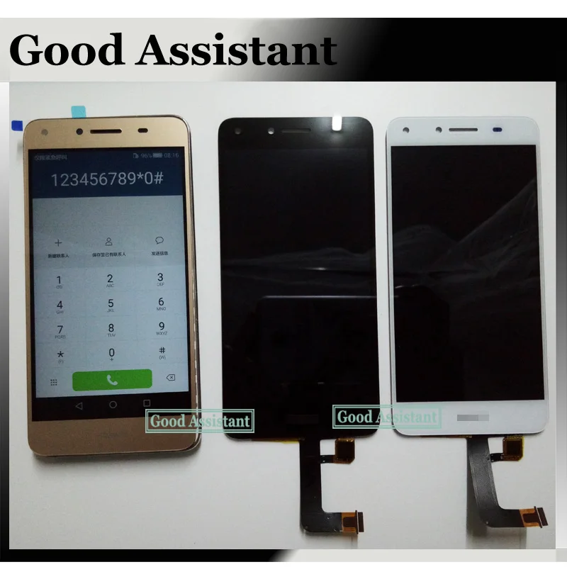 100% протестированный высококачественный черный/белый/золотой 5 0 дюймовый для Huawei