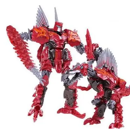 Розничная деформационные игрушки Dinobots Grimlock Slug Strafe трансформация автомобиля Робот фигурки подарки для детей Juguetes Brinquedos - Цвет: Белый