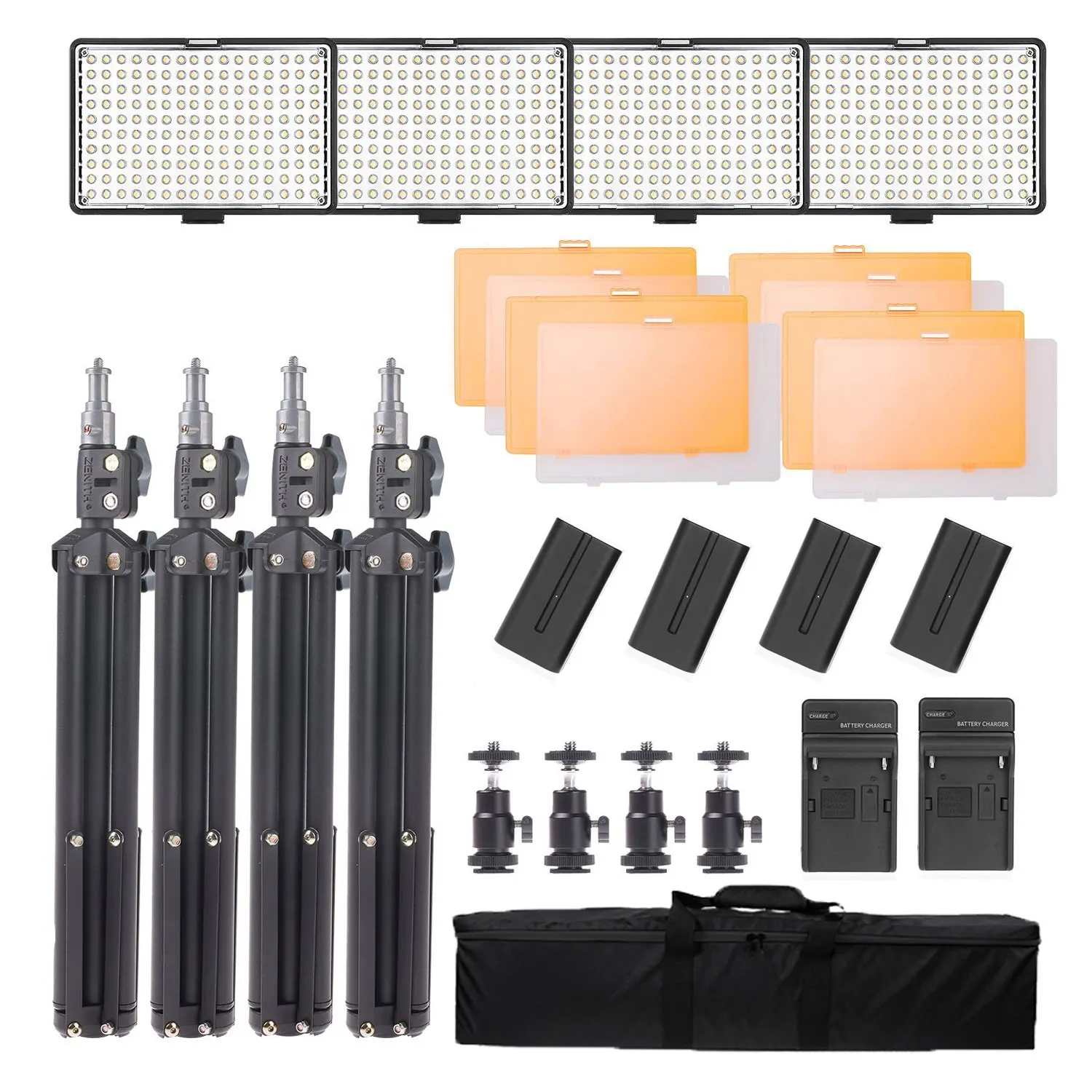 spash Wholesale TL-160S Photography Lighting LED Video Light Photo Light with Tripod Stand Spain US RU AU Warehouse Delivery