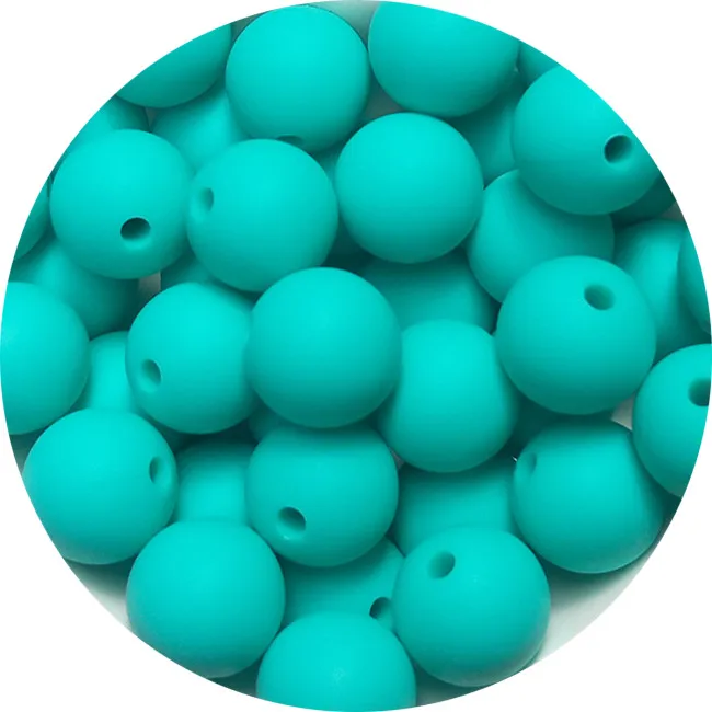 6 BOBO.BOX 30pcs Silicone Beads 9mm Food Grade Baby Teethers Beads Silicone BPA Free For Necklaces Pacifier Holder Clip Chain DIY - Цвет: 6