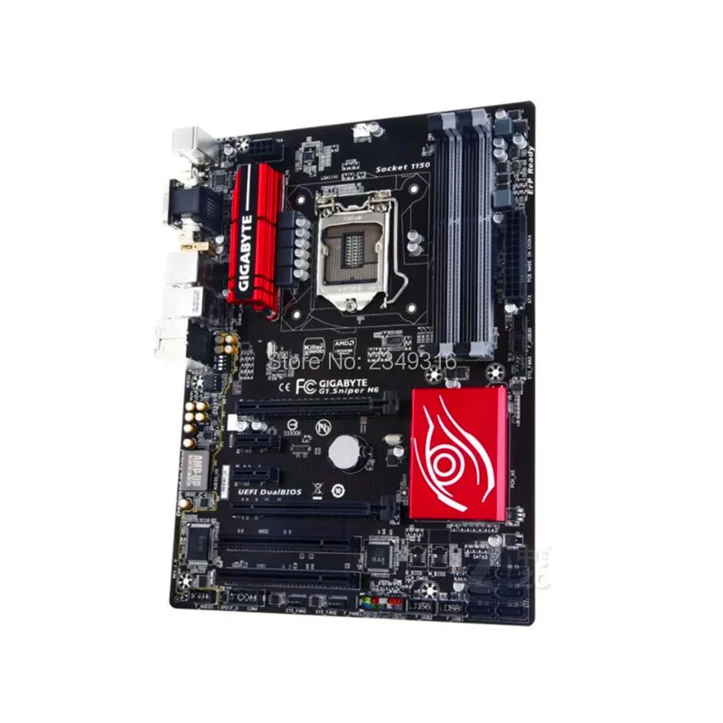 Для Gigabyte GA G1.Sniper H6 оригинальная б/у настольная материнская плата H97 LGA 1150 i3 i5 i7 DDR3 32G