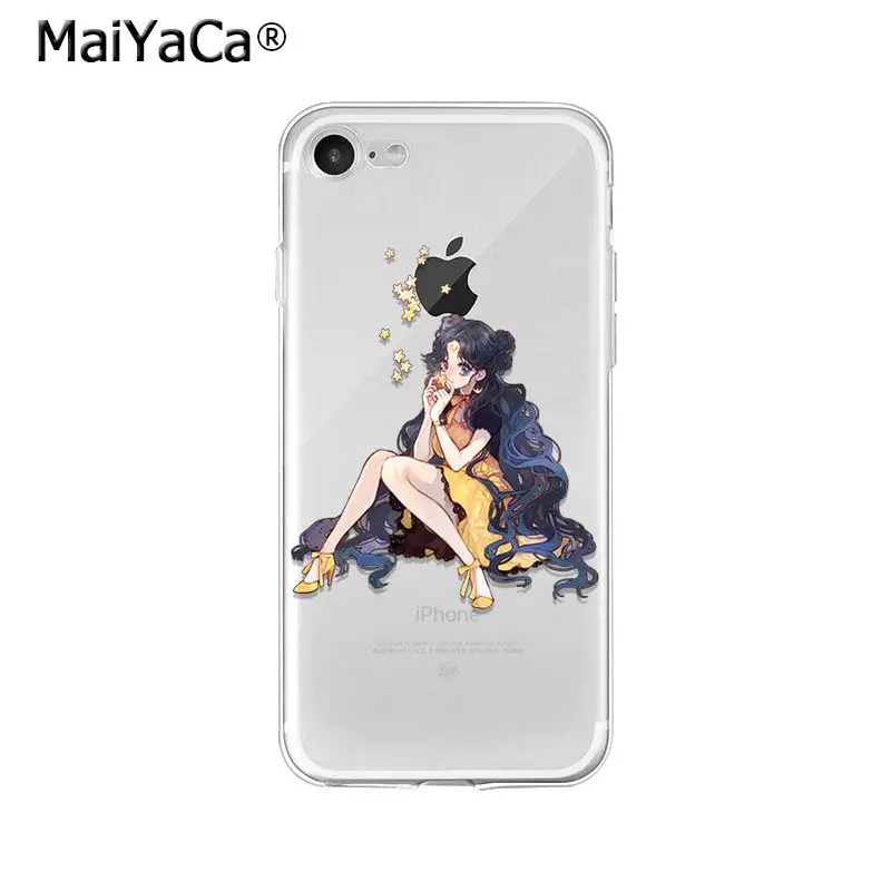 MaiYaCa аниме Сейлор Мун Девушка ТПУ мягкий чехол для телефона iPhone X XS MAX 6 6s 7 7plus 8 8Plus 5