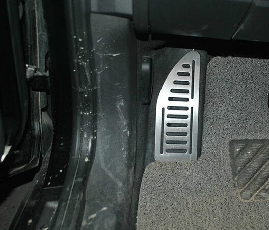 Rete подножка из нержавеющей стали Накладка для ног педаль автомобиля Ford Focus 2 3 Mondeo