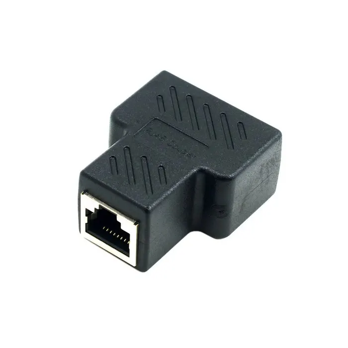 Chenyang Cat6 RJ45 8P8C разъем для двойной Сплиттер сетевой Ethernet Патч-корд адаптер с
