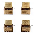 Новая музыкальная шкатулка с ручным заводом, тема песни you are my sun, любимая жена любит дочь, любовь Дедушка, искусственный подарок на Рождество и день рождения