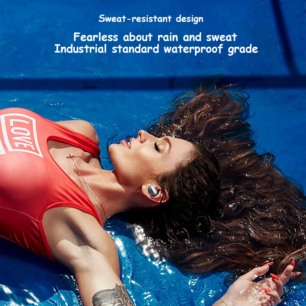 В наличии беспроводные наушники bluetooth для упражнений бег Вождение