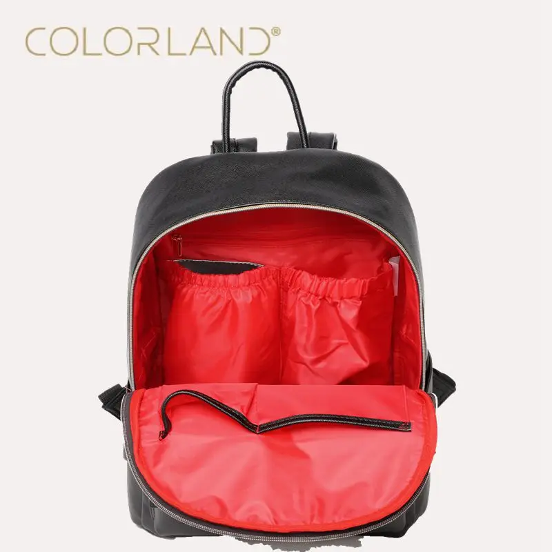 Colorland из искусственной кожи Детская сумка Органайзер для подгузников сумки мам