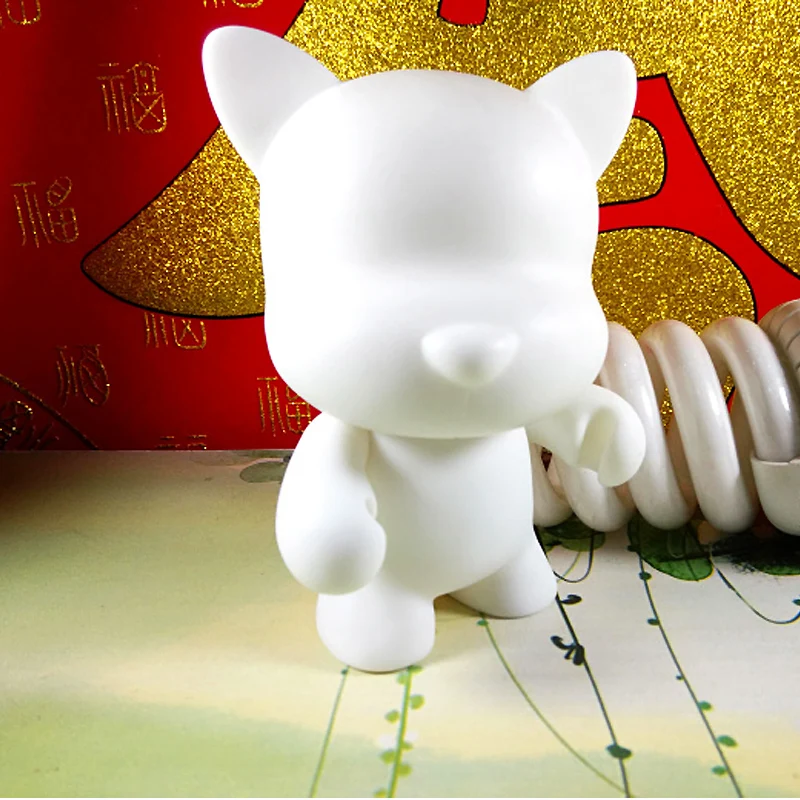Коллекционная виниловая игрушка фигурка Good Munny забавная для собак и кошек с еду