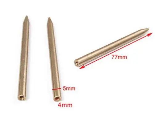 Party Favors 3&quotSteel Paracord Needle Silver Golden With Screw Thread Shaft Tip Stiching Fid Knit Weaving | Дом и сад