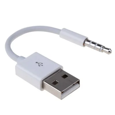 Бесплатная доставка USB кабель 3 5 мм штекер для AUX аудио разъем 2 0 гнездовой