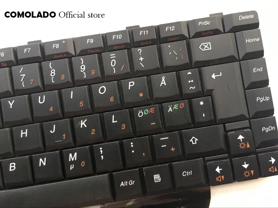 Клавиатура ND для ноутбука LENOVO IdeaPad U350 черная клавиатура Layout|Клавиатуры замены| |