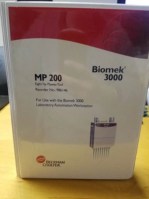 

For Biomek 3000 Automation Workstation MP200 eight-channel Sampler 986146
