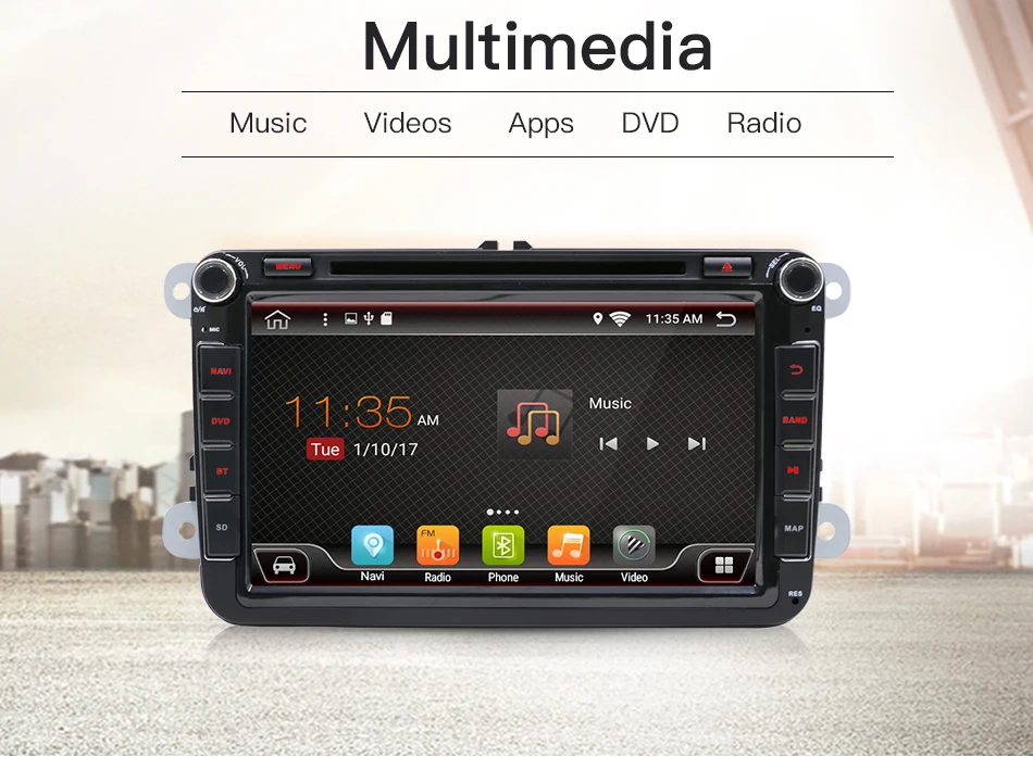 Android 10 автомобильный Радио стерео головное устройство DVD GPS радиоприемник для