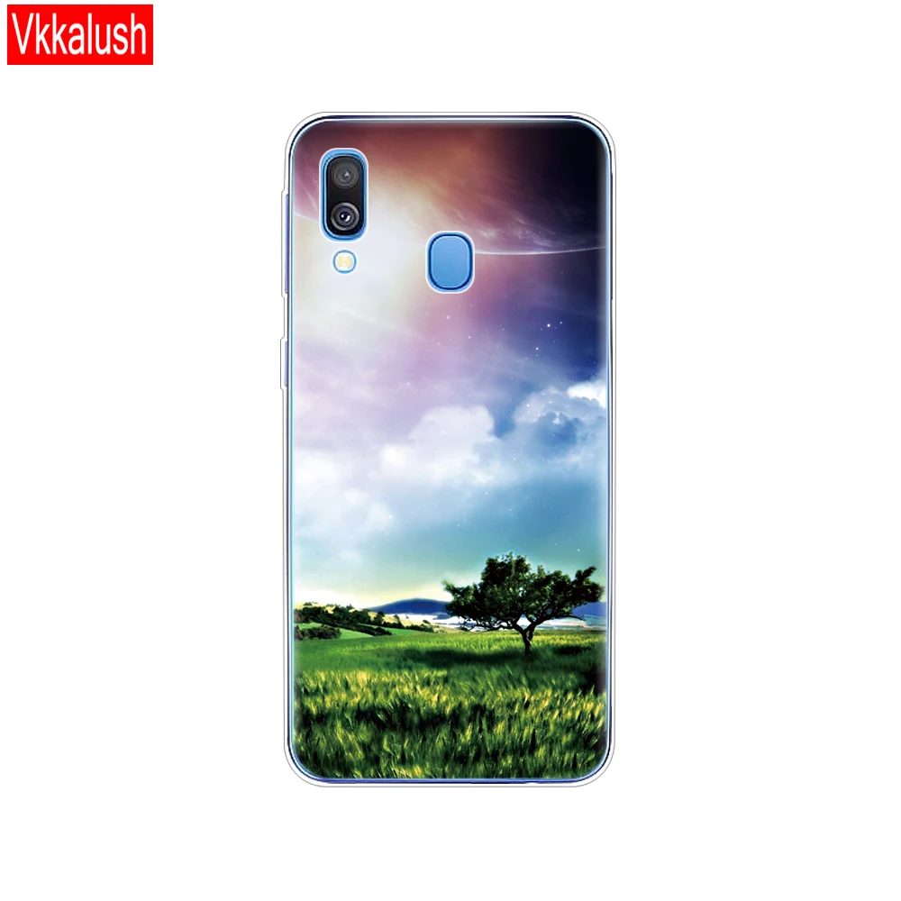 Чехол для телефона, чехол для samsung A40, мягкий силиконовый чехол на заднюю панель для samsung Galaxy A40 A405, SM-A405F, A405F, мультяшная задняя крышка - Цвет: 80135