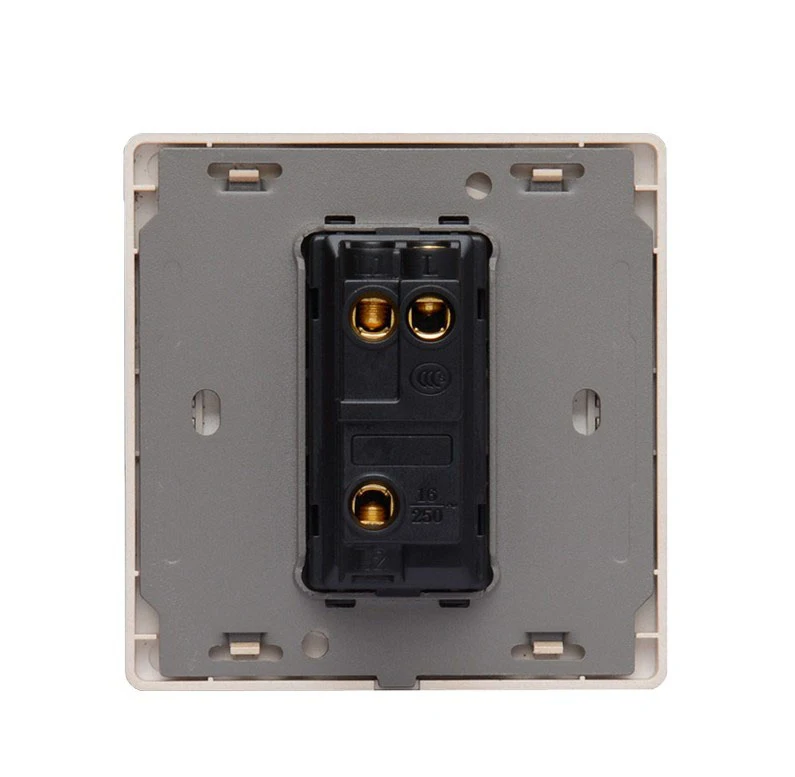 Настенный выключатель золотого цвета 1 комплект 2 канала света переменный ток 110 ~