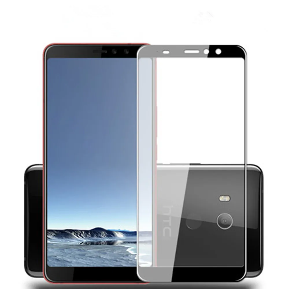 3D 9 H закаленное стекло для htc U11 Eyes полное покрытие Защитная пленка Eyes|Защитные