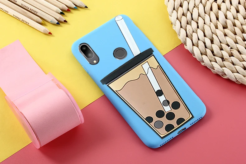 Силиконовый чехол для Huawei P9 lite P10 LITE P20 Pro Honor 9 Mate 10 Y5 2017 с объемным мультяшным