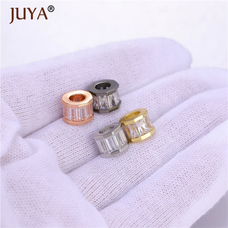 Роскошные Блестящие кристаллы Juya из фианита AAA цилиндрической формы