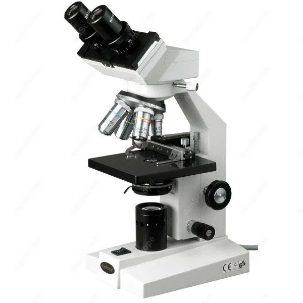 

AmScope Supplies 40X-2000X Binocular Microscope + 1.3MP Digital Camera + Mech. Stage B100B-MS-M