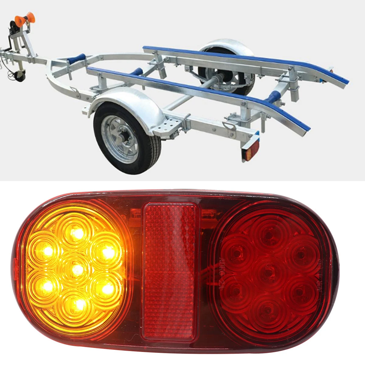 2 шт 12 В/24 в пост светодиодный автомобиль грузовик задние фары для прицепов