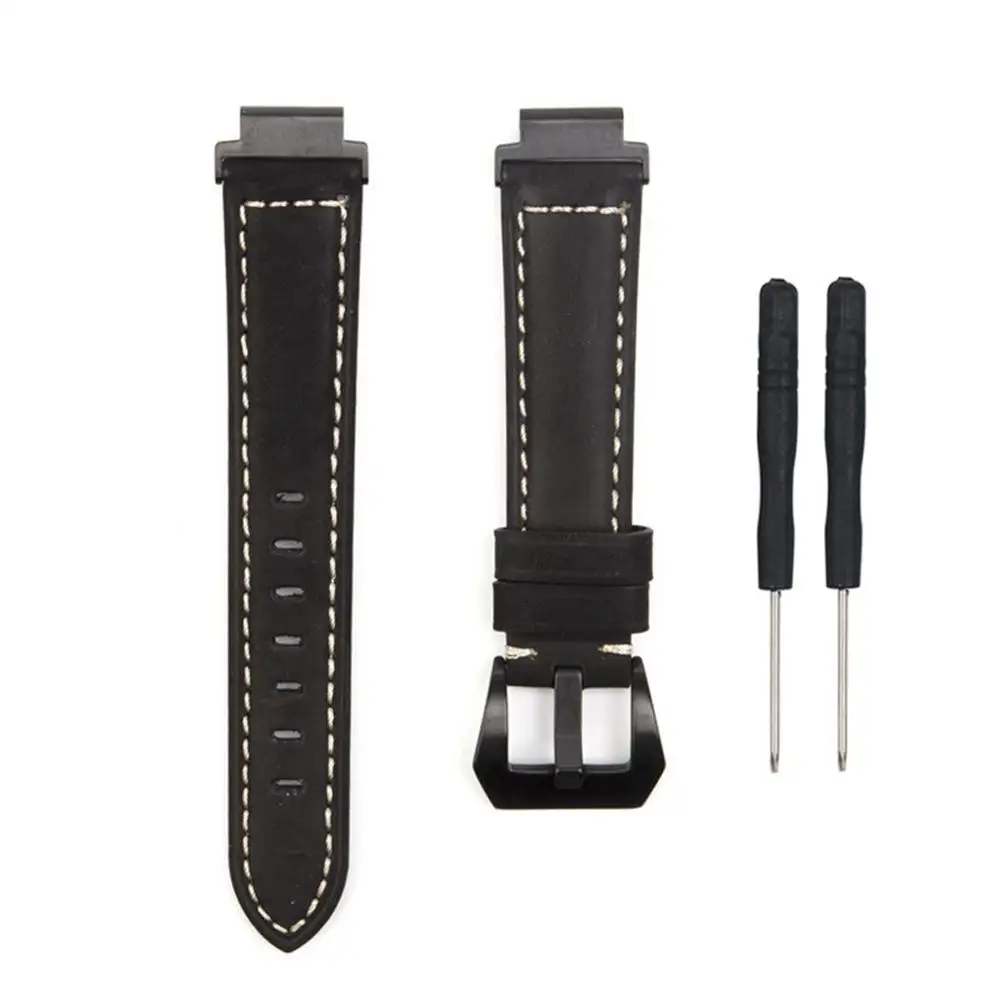 Модный кожаный ремешок для наручных часов Garmin Forerunner 220 230 235 630 620 735 20 мм шириной