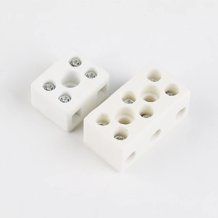

1pc 0.1-25mm 400V Insulation High Temp Porcelain Ceramic Terminal Block