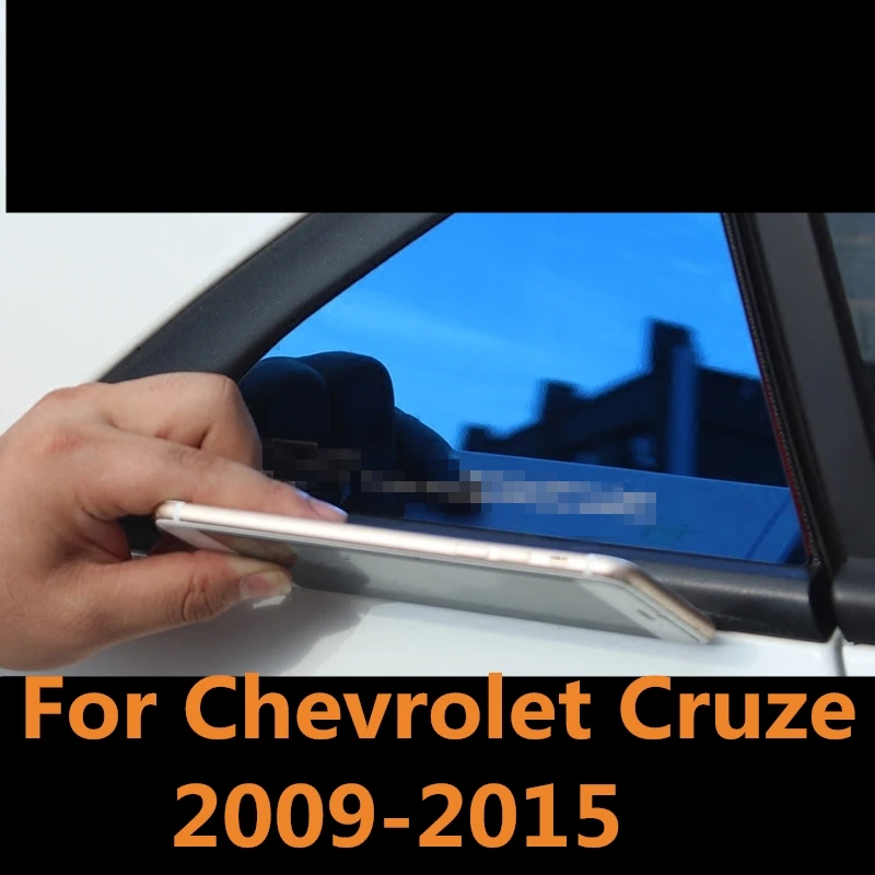 Стайлинг автомобиля для Chevrolet Cruze 2009-2015 хромированный спойлер на заднее окно