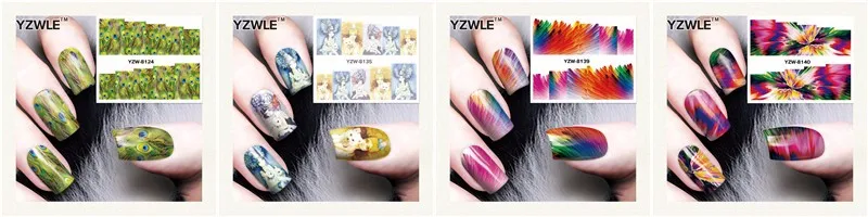 WUF 1 упаковка(10 шт) DIY Nail Art переводная Фольга Наклейка Красота ремесло аксессуары для маникюра салон# XKT-N10