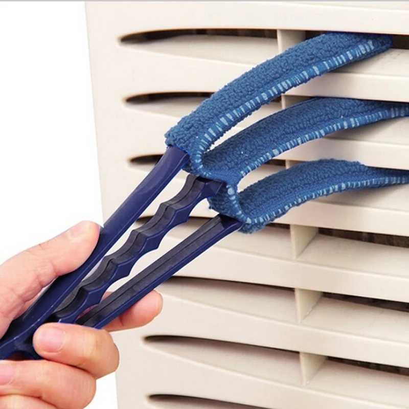 Upspirit Cleaning 3-blades Window жалюзи кондиционер очиститель затвора домашний инструмент многоцелевая щетка для очистки пыли