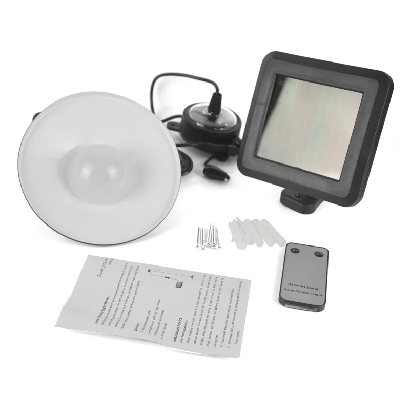 

BORUiT Retro SMD LED Solar Lamp Remote Control Hanging Pull- Switch Light Outdoor or Indoor Waterproof Garden Lighting
