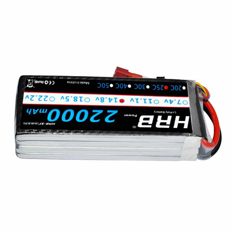 Аккумулятор HRB Lipo 4S 14 8 V 5000mAh 5200mah 6000mah 8000mah 10000mah 12000mah 16000mah 22000mah 50C для