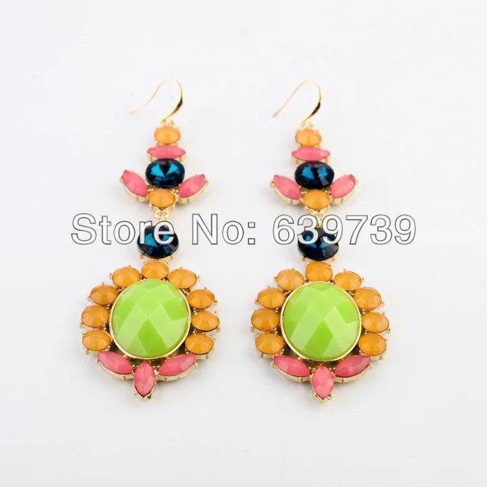 Оптовая цена сладкие яркие красные цветочные серьги | Украшения и аксессуары