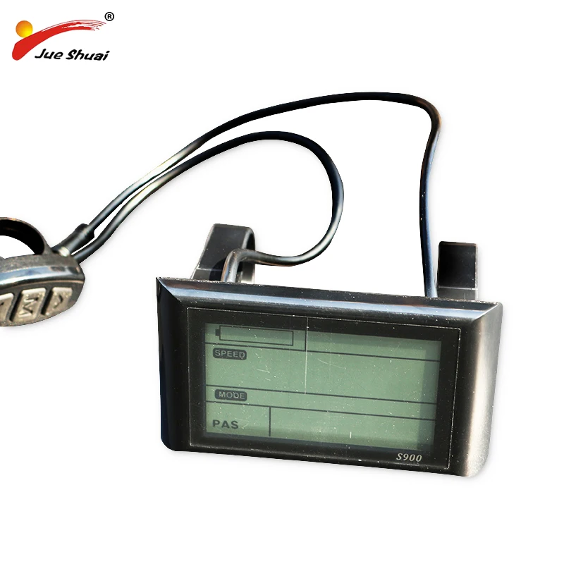 48v большой экран 900LCD велосипедный компьютер с водонепроницаемым подключением