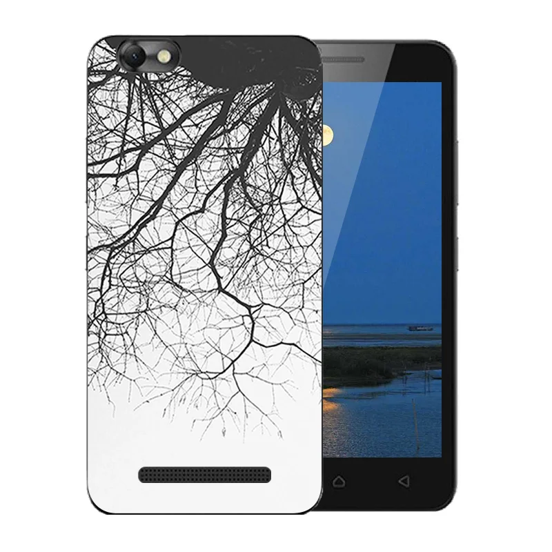 Soft TPU Case Cover For Lenovo Vibe C A2020 Pinky Pattern Phone Bags A2020a40 DS A 2020 Shell |