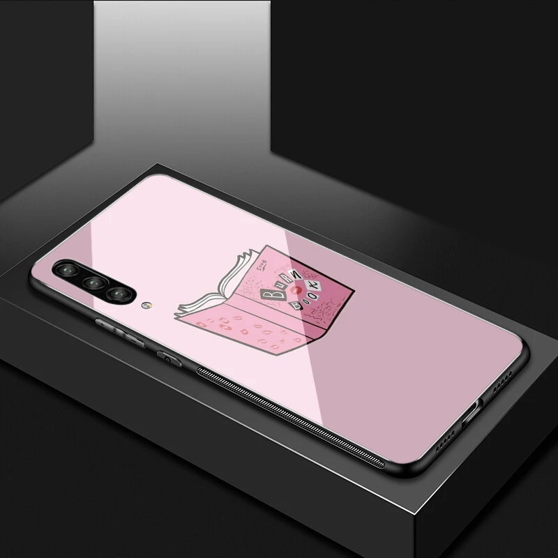 Чехол Lavaza из ТПУ со стеклом и надписью Mean Girls Kiss для Huawei Mate 20 P10 P20 P30 Y6 Y9 P smart lite Pro 2018