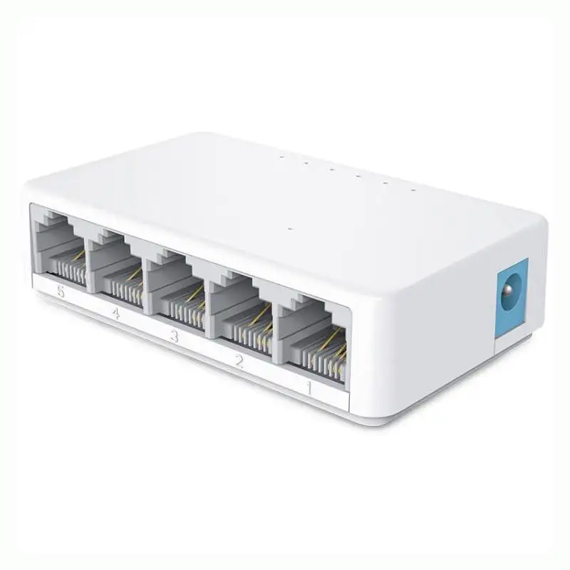 S105C мини 5 Порты и разъёмы 10/100 Мбит порт LAN хаб настольное Ethernet сетевой коммутатор