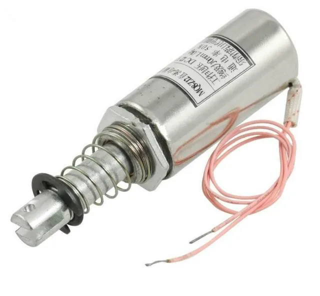 

MQ8-Z12 DC 12V/24V Pull Type Linear Motion Tubular Solenoid Electromagnet 1Kg Force