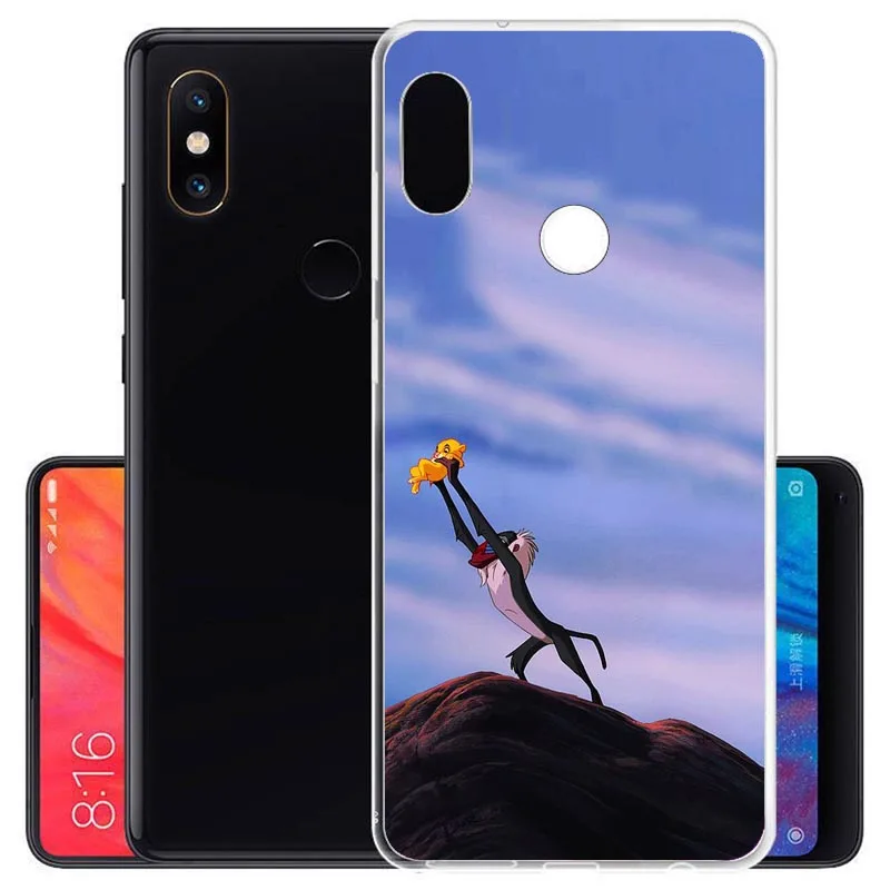 Лучший чехол The Lion King роскошный мягкий прозрачный из ТПУ для телефона Xiaomi Mi 9T Redmi