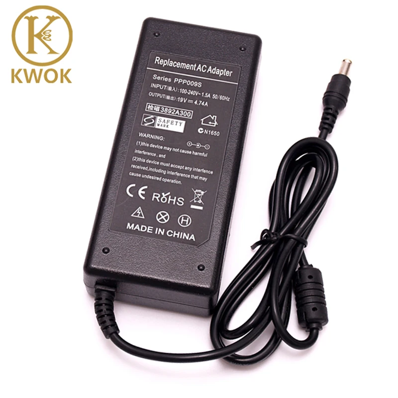 

AC Adapter Charger Power Supply 19V 4.74A 5.5*3.0mm 90W For Samsung Laptop R453 R518 R410 R429 R439 R453 For Notebook Samsung