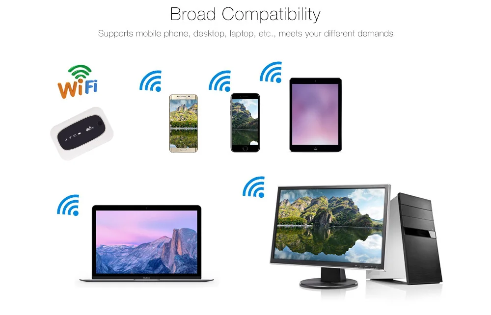 TIANJIE 3g/4G Универсальный Wifi роутер портативный LTE Карманный роутер разблокированная Мобильная точка доступа 150 Мбит/с бизнес/путешествия WiFi роутер