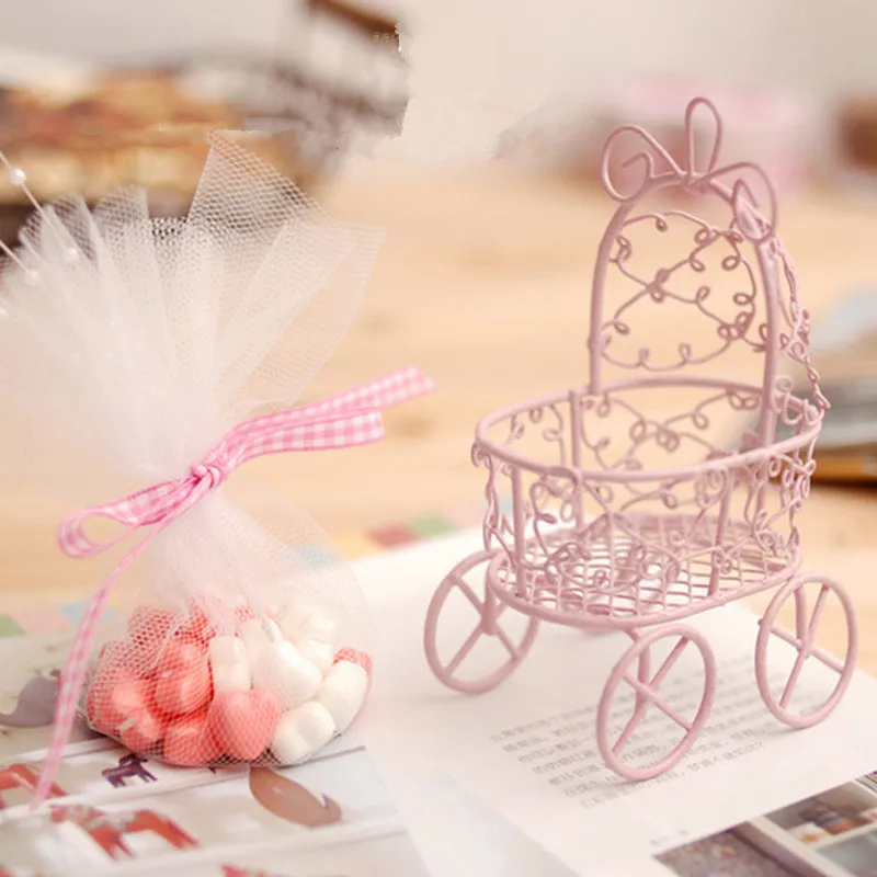 Бесплатная доставка белая/Розовая железная коробка Подарочная для детских