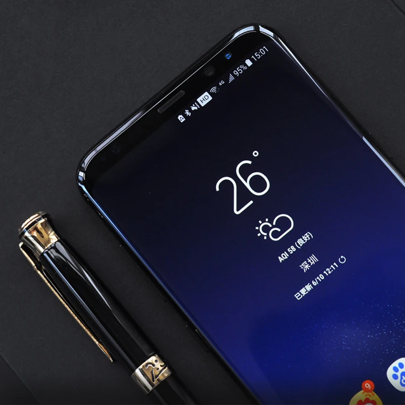 Защитное стекло закаленное для Samsung S10/S10e/S6/S7 Edge/S8 Plus/Note 8/9 | Мобильные телефоны и