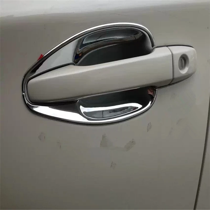 Автомобильная Накладка для седана Стайлинг Subaru Outback 2014 2015 2016 2017 хромированная ABS