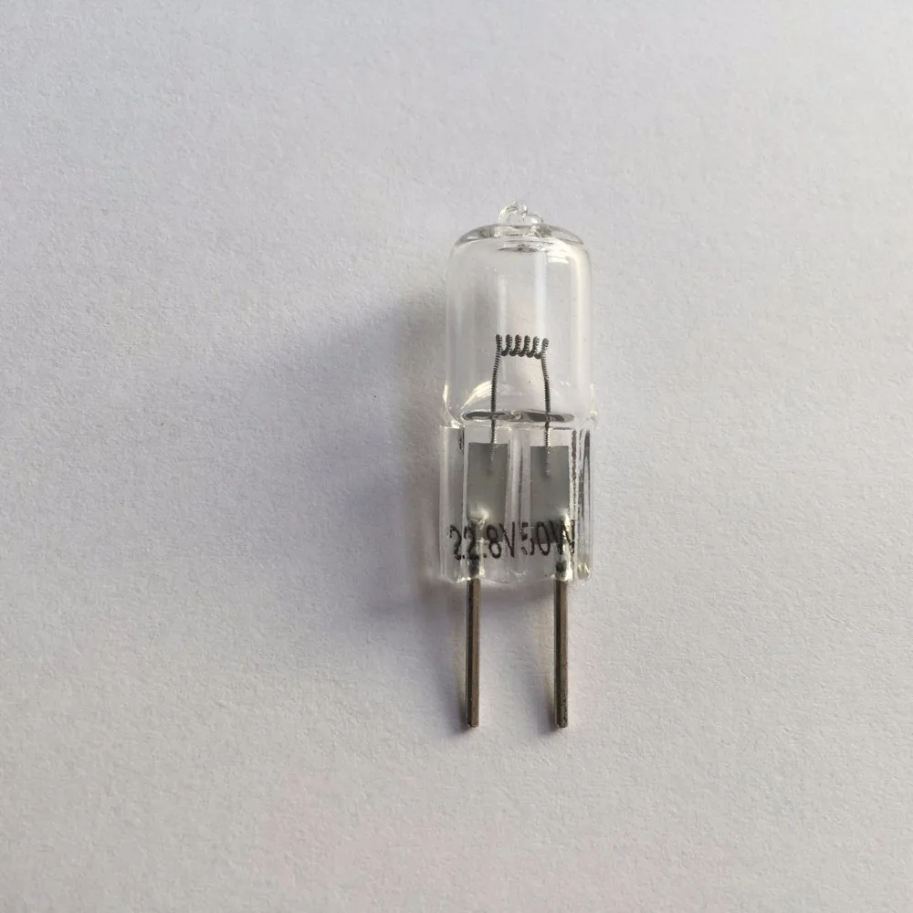 Лампа JC 22 8v50w G6.35 O.T Guerra 6419/AX2 сменная галогеновой лампы часов Бесплатная