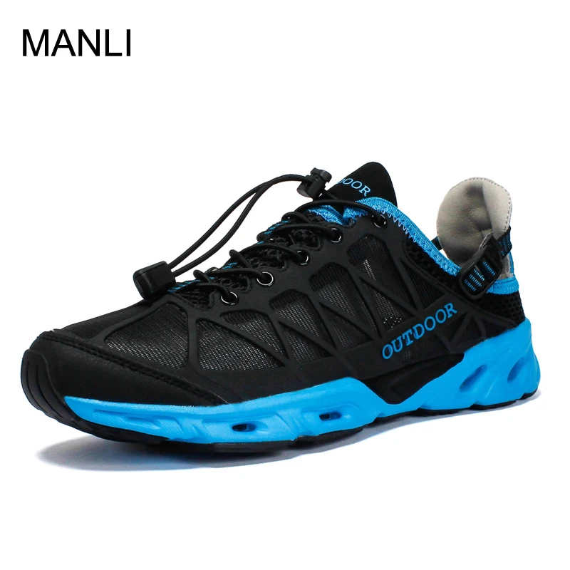 Мужская и женская обувь для альпинизма MANLI воздухопроницаемая Нескользящая