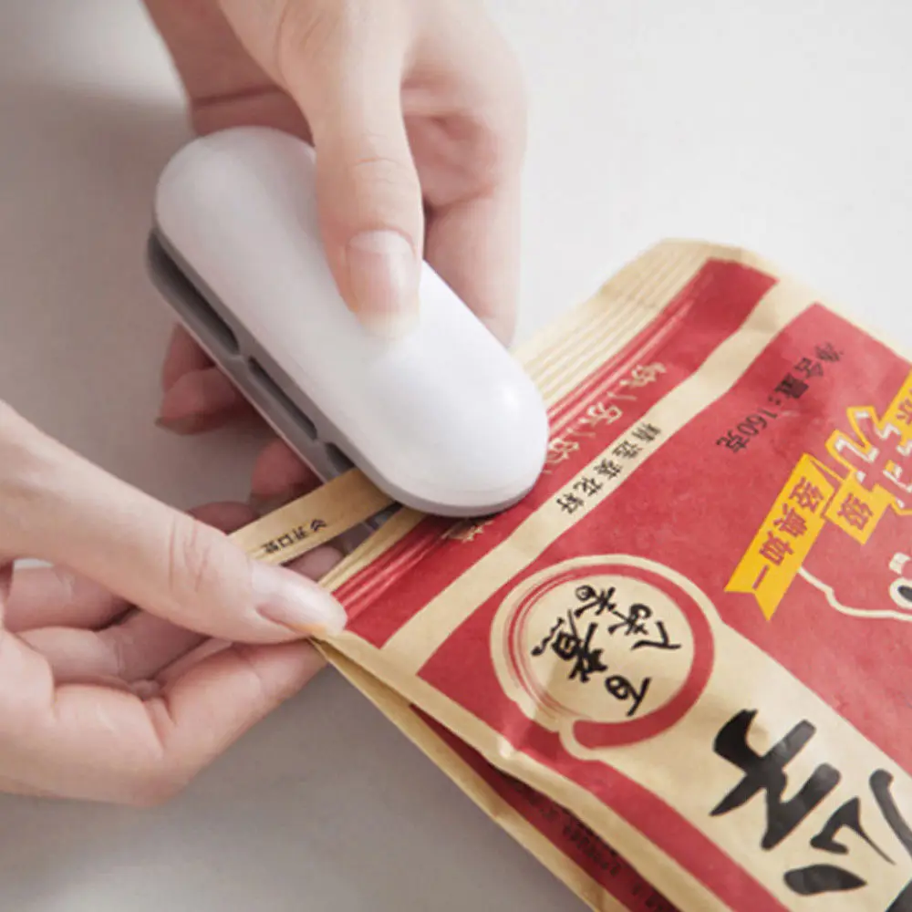 Портативные зажимы для пакетов ручная электрическая мини машина теплоизоляции