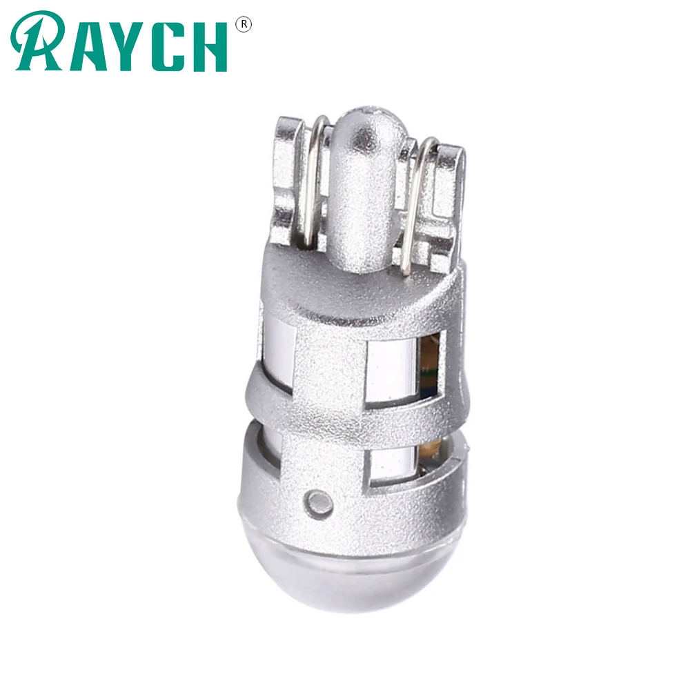 10 pcs T10 LED car light 1 SMD 3030 marker lamp w5w 194 501 bulb wedge parking dome turning bulbs auto styling DC 12v | Автомобили и