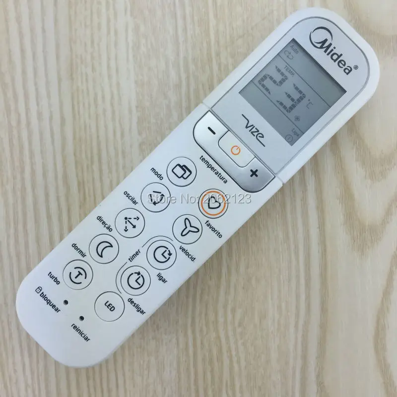 

Original Remote Control with Backlight for Midea VIZE Air Conditioner